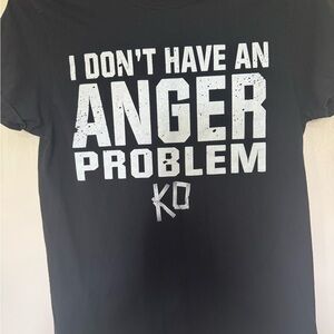 Authentic WWE Kevin Owens‎ Tshirt Size Medium Black